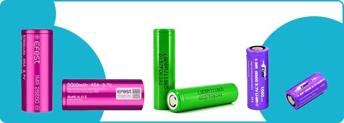 Accu cigarette électronique, accu mod et box, accu rechargeable, Accu et batterie  18650