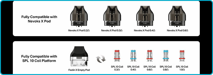 cartouche compatible feelin xr pro